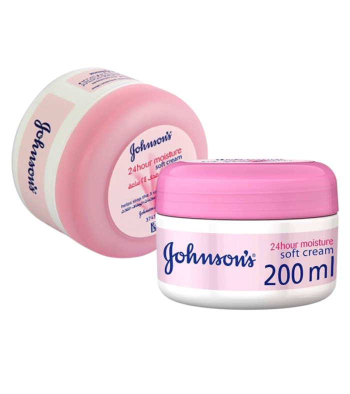 Johnson’s 24 Hour moisture body soft cream - 200ml price in bangladesh at fancy flash